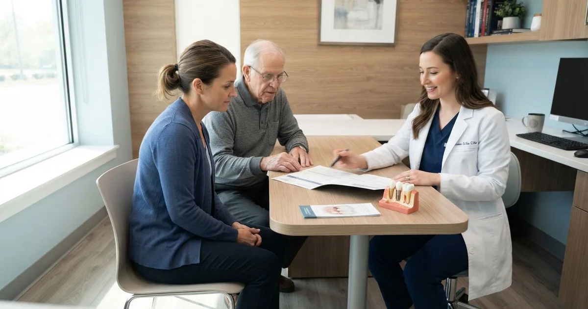 Helping an aging parent decide about dental implants